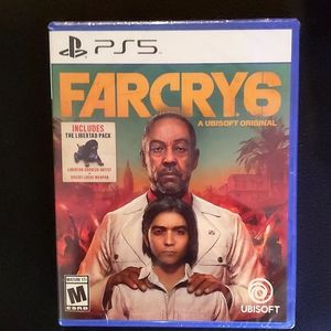 Far Cry 6 Farcry6 for the PS5 Sealed NWOT BRAND NEW FARCRY6